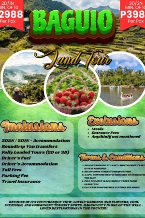 Baguio, Philippines Land Tour