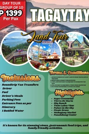 DAY TOUR Tagaytay, Philippines Land Tour